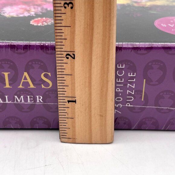 Dahlias Flowers in Pottery Floral 750-Piece Puzzle by Frances Palmer 2020 NEW - Picture 10 of 11